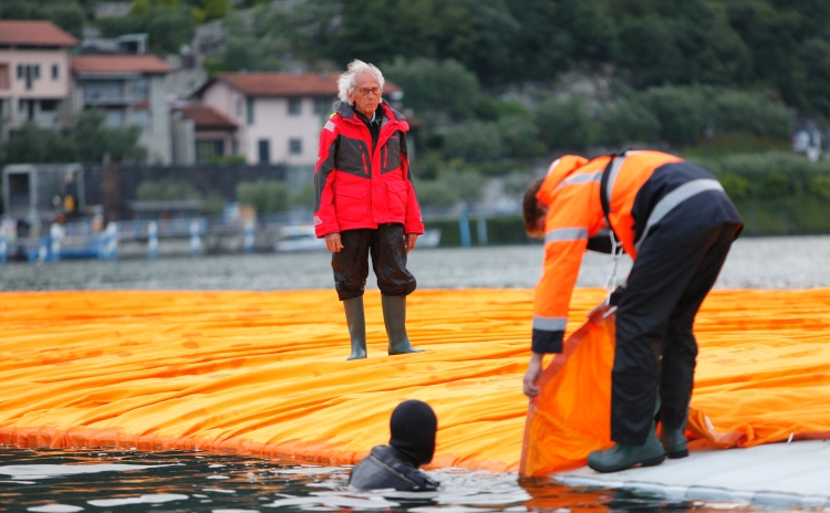 The Floating Piers - Christo e Jeanne Claude - Lago di Iseo