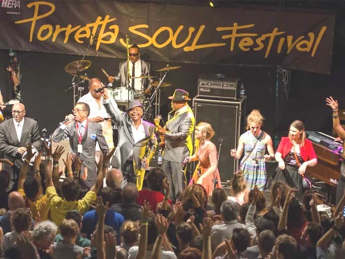 Music in Italy Porretta Soul Festival in Emilia Romagna, in July