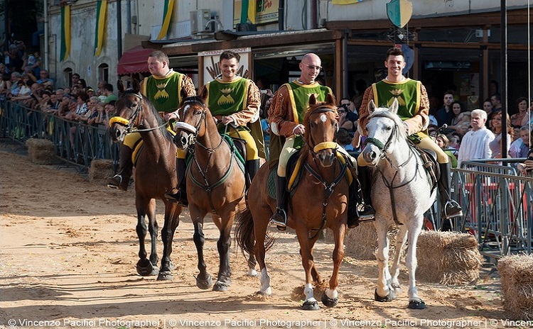 Carosello storico - Palio Madonna del Soccorso - Cori