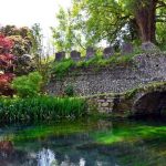 Lazio - Ponte in pietra al Giardino di Ninfa