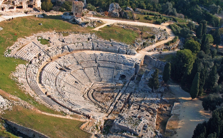 Sicilia - Teatro greco di Siracusa