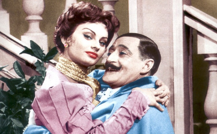 Campania - Totò and Sophia Loren