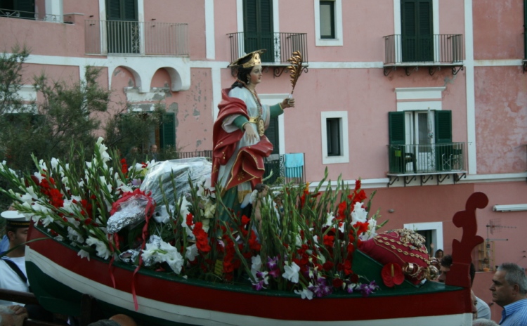 Feast of Santa Candida in Ventotene - Lazio Italy