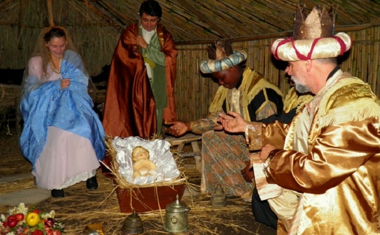 Christmas Market and Living Nativity Scene