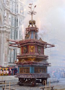 The explosion of the cart in Florence