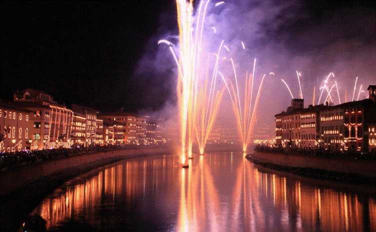 San Rainerius's Feast Pisa, Tuscany, Italy