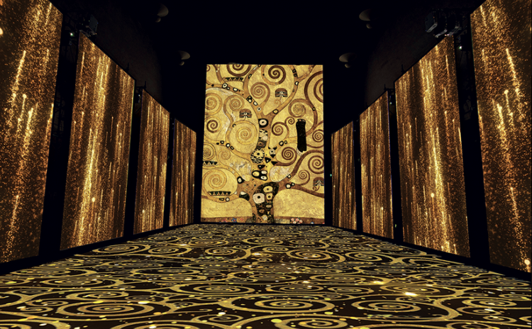 Klimt Experience at MUDEC - Milan Italy