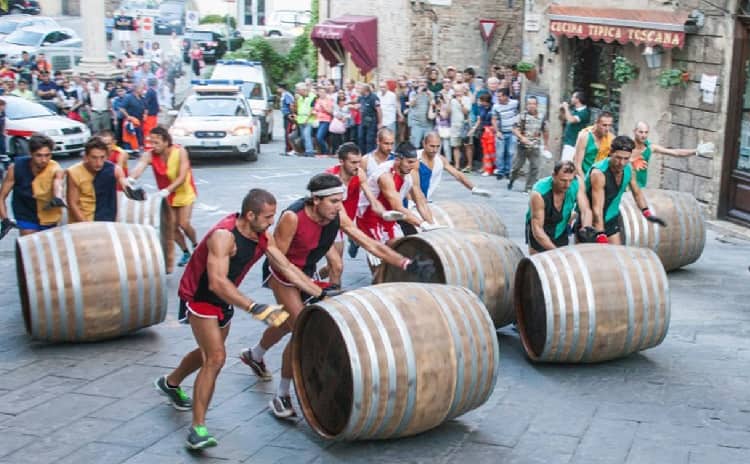 Bravio delle botti - Montepulciano Toscana