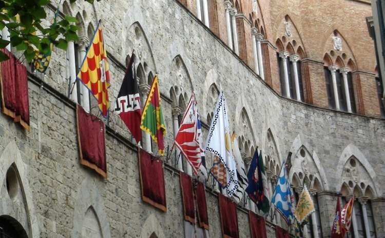 Holidays in Italy. The Siena Palio in Tuscany