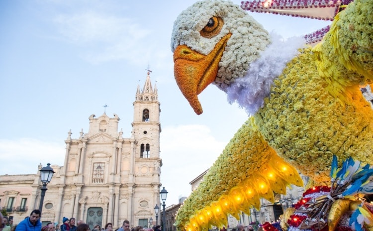 Flower Feast Acireale, Sicily, Italy