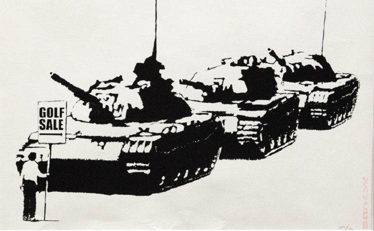Banksy a Visual protest 2020
