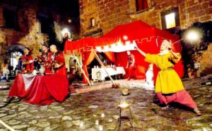 Civita di Bagnoregio Living Nativity scene - Lazio - Italy