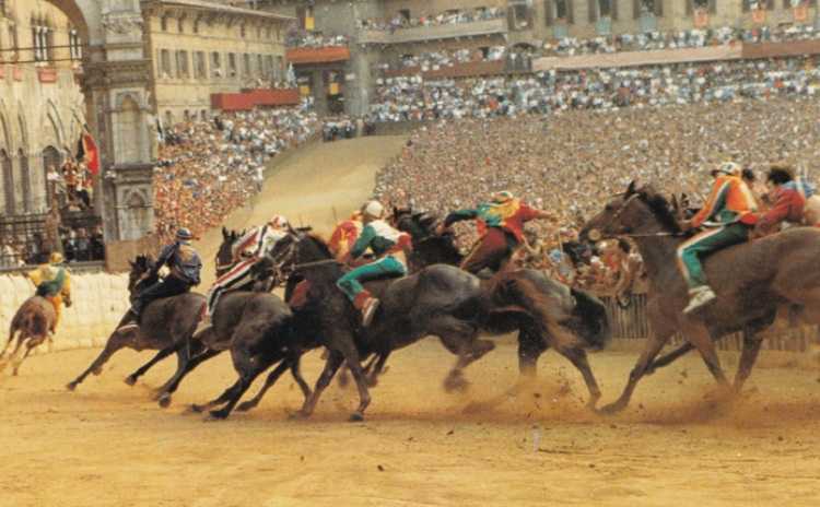 Palio di Siena Tuscany, Italy