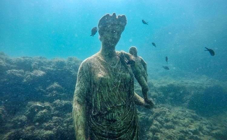 Submerged park of Baia - Campania - Italy