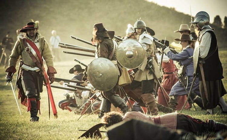Historical re-enactment A.D. 1615 Palma to Arms - Friuli Venezia Giulia - Italy