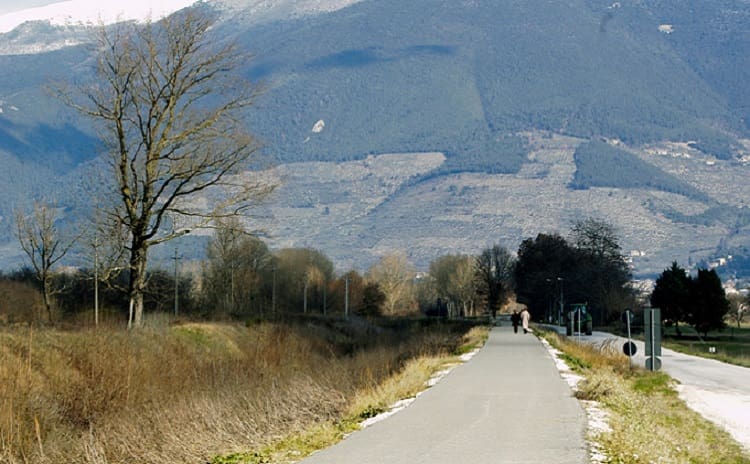 Assisi-Spoleto-Norcia Cycle Path - Umbria - Italy