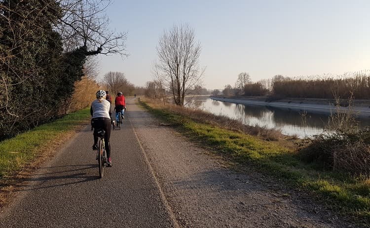 Mirandola-Bologna Cycle Path - Emilia Romagna - Italy