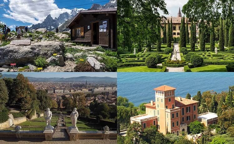 Ville, parchi e giardini da visitare in Italia