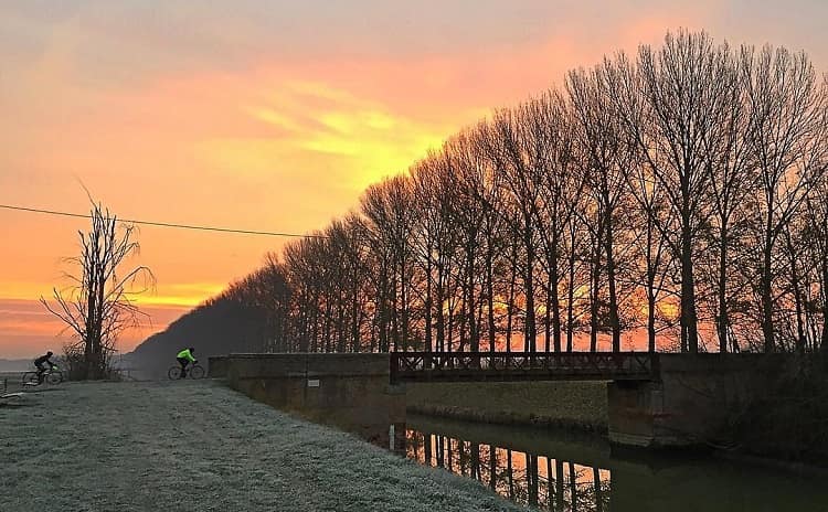 Burana cycle path - Emilia Romagna - Italy