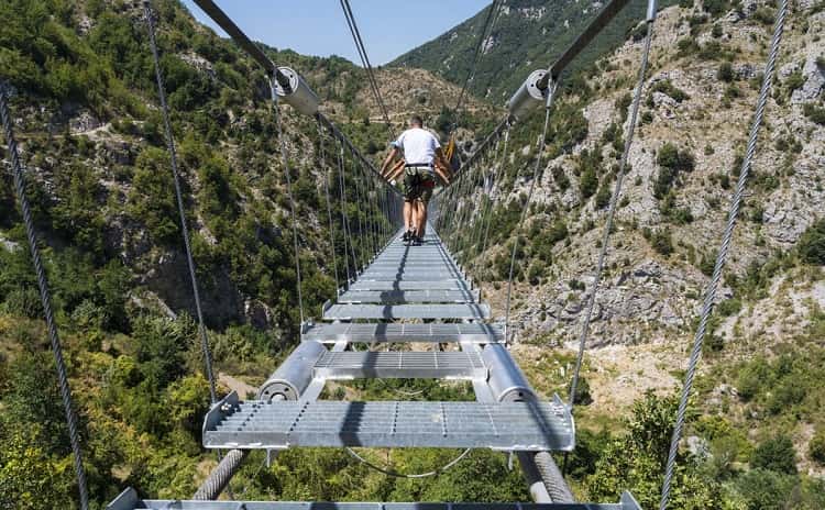 Tibetan Bridge - Basilicata - Italy