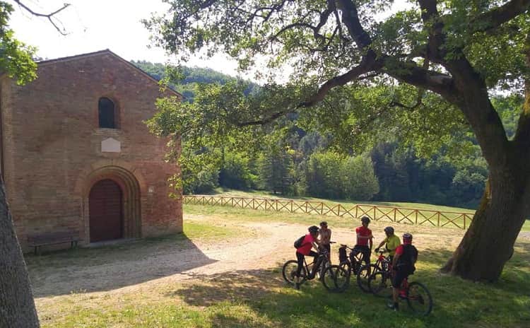 San Vicinio cycle path - Sarsina - Emilia Romagna - Italy