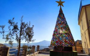 Molise-Trivento-albero Natale