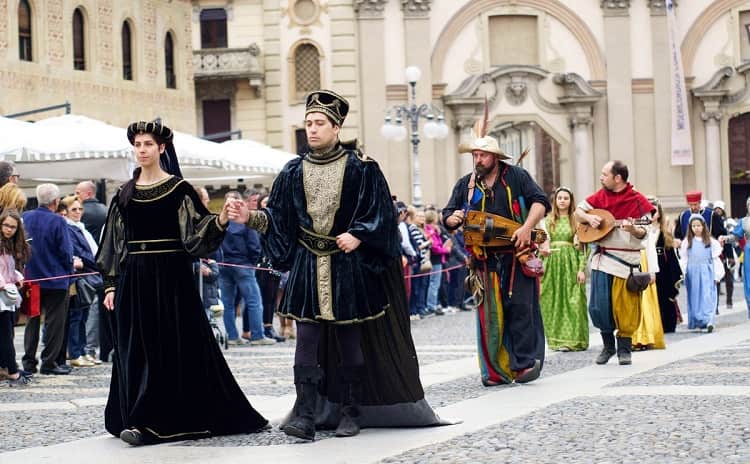 Palio contrade Vigevano - Lombardia